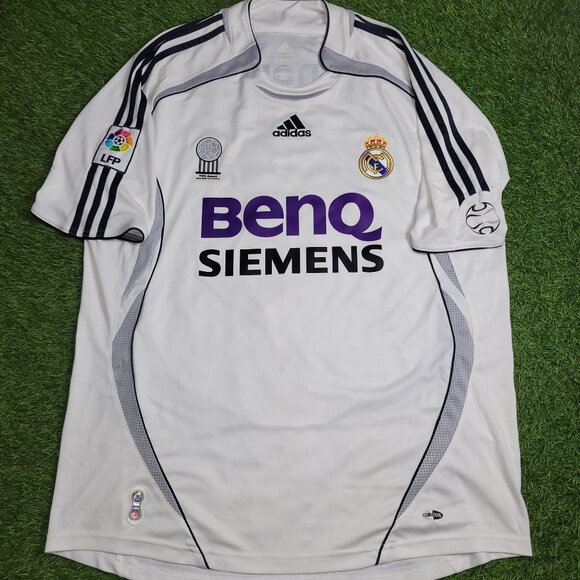 Ronaldo Real Madrid 2006 2007 Home Soccer Jersey Shirt L SKU# 060879 - Picture 2 of 8